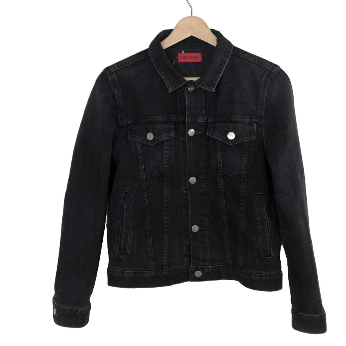 RED CARD レッドカード Gジャン サイズ2 M レディース - 黒 長袖|春|秋