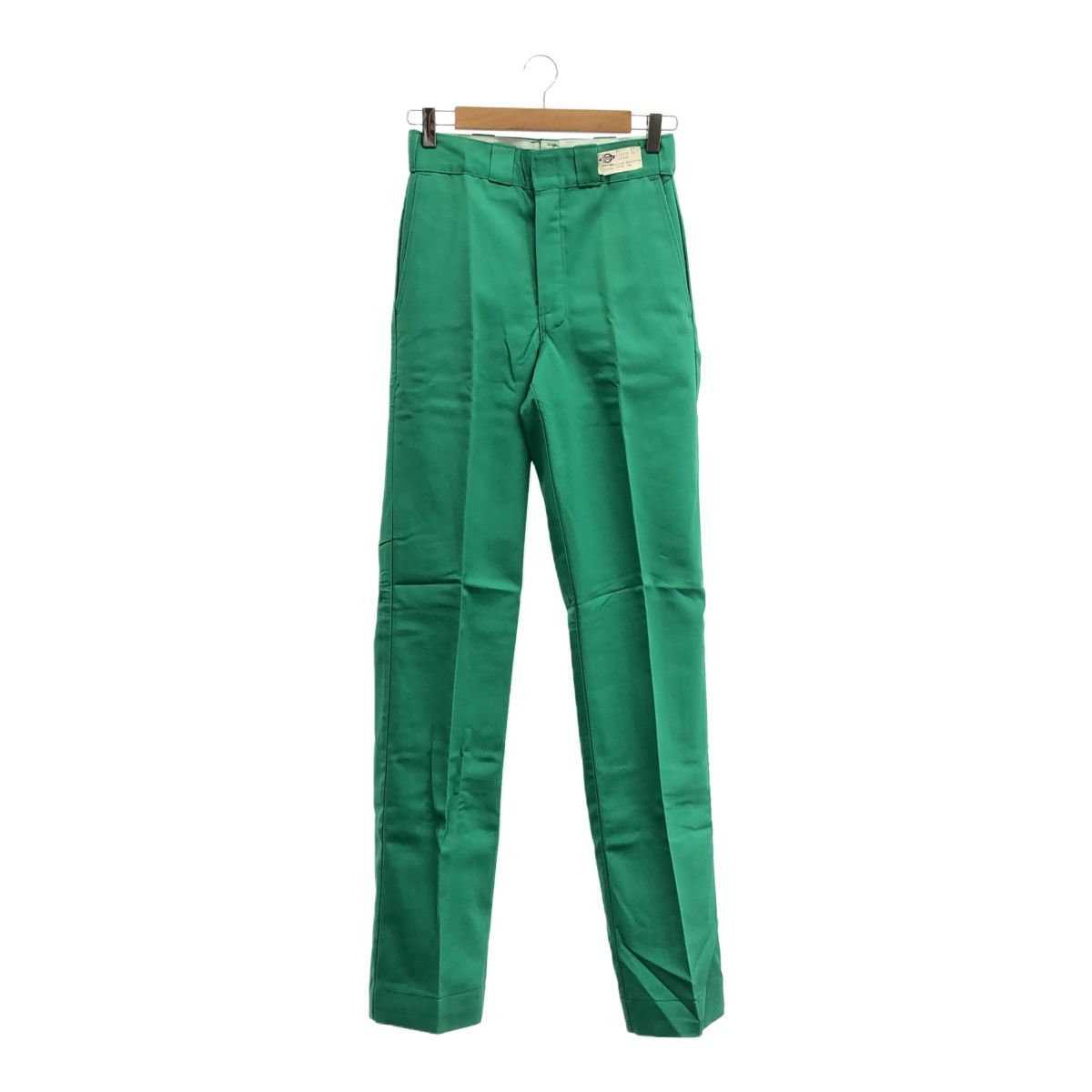 DICKIES ディッキーズ 80's FULT LINED PANTS W27 デッドストック グリーン USA製 VINTAGE ヴィンテージ レディース