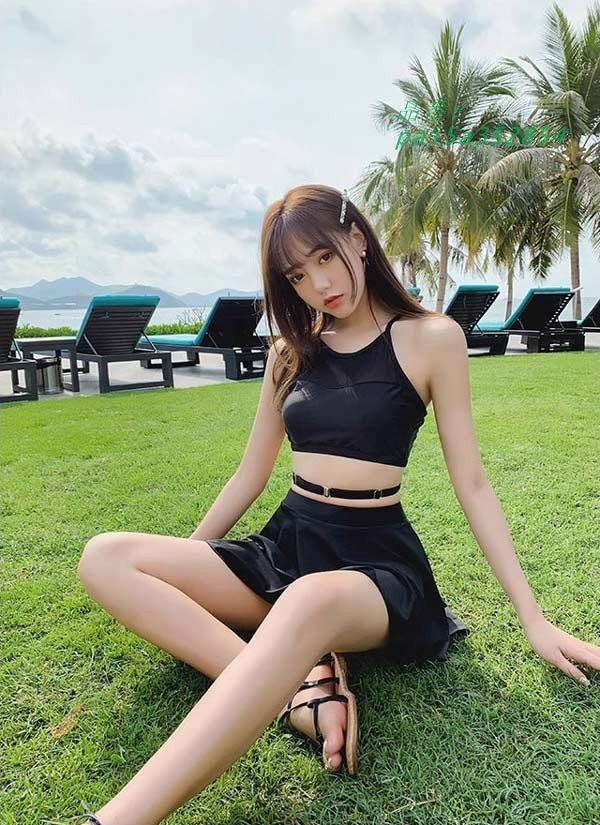 ビキニ水着 服みたいな 3点セット 肩出し セクシー ワイヤーなし 撮影用 ブラック 海 レディース 夏 パッド付 着〓せ写真映え pai5a352854 WWW_MORNINGWALKER_COM