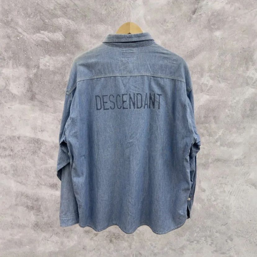 68.DESCENDANT 20SS VANNING CHAMBRAY SHIRT - メルカリ