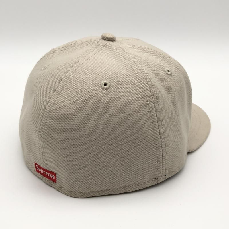 SUPREME × NEW ERA handstyle キャップ 7 3 8 58.7cm ベージュ シュプリーム ニューエラ 10 240010486987