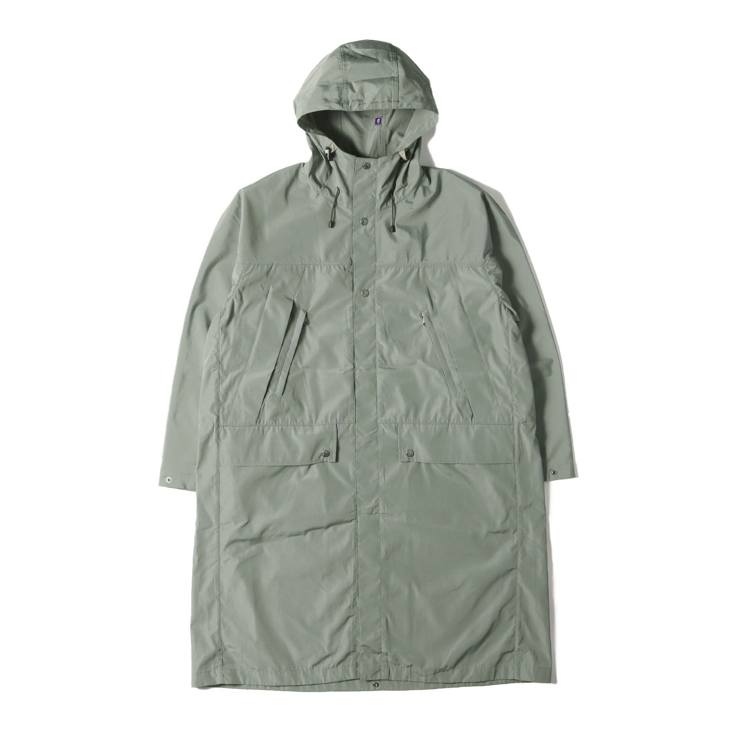 美品 THE NORTH FACE ノースフェイス コート サイズ:L 23AW リップストップ マウンテン ウインドコート MOUNTAIN WIND COAT オリーブ アウター ジャケット 上着【メンズ】