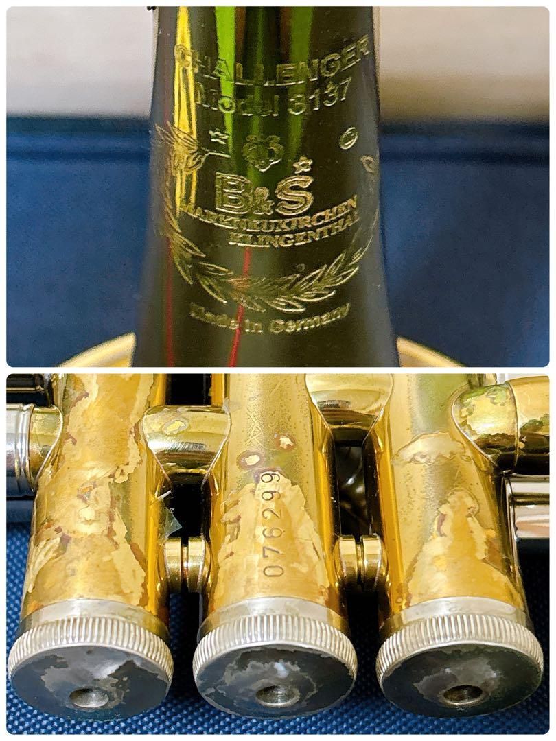 トランペット チャレンジャー3137 管楽器 吹奏楽 メンテ品 BREAKTHECYCLEFILM_COM