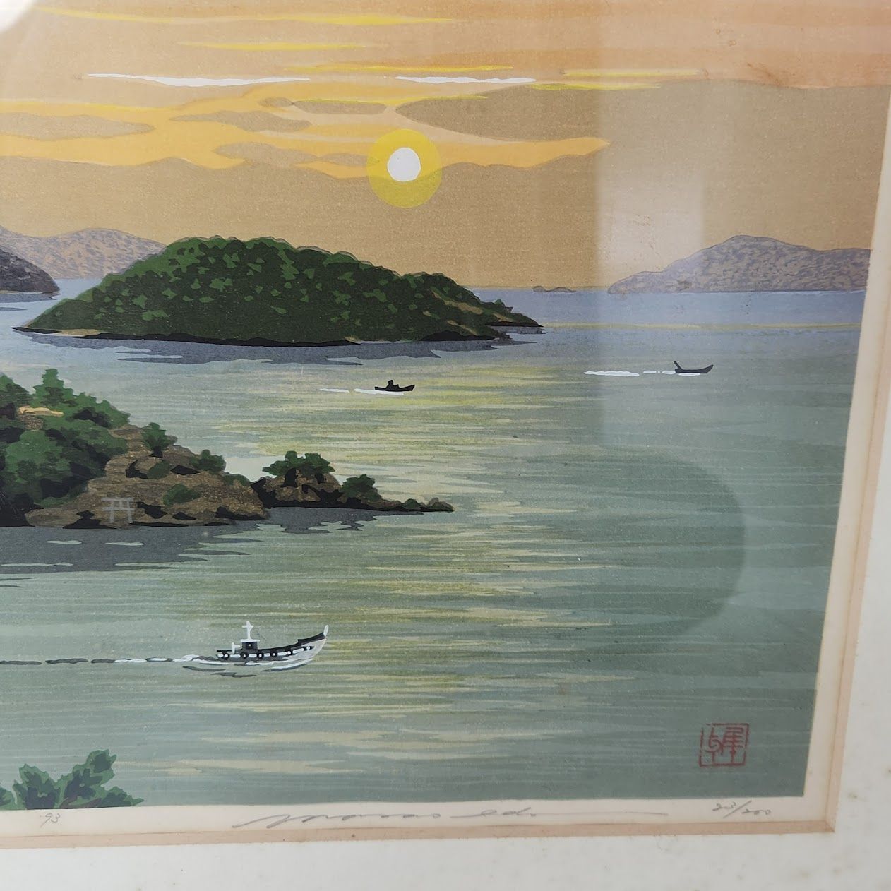 直筆サイン 額装