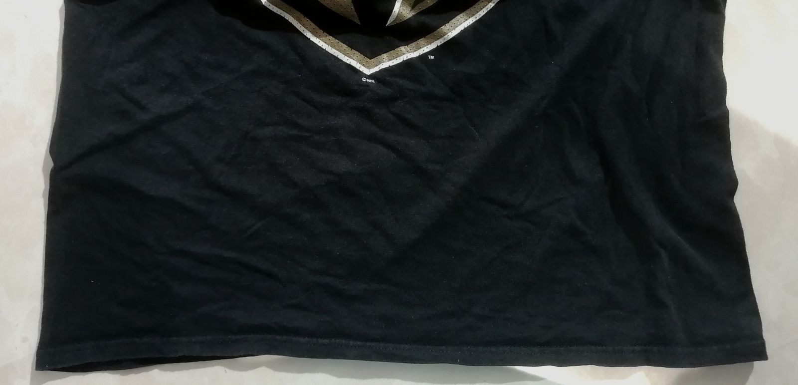 majestic マジェスティック　NHL「Las Vegas Golden Knights(ベガス・ゴールデンナイツ)」プリントTシャツ　サイズⅬ