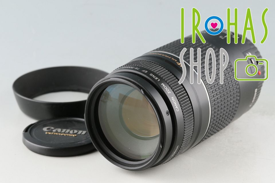 Canon 焦げ付き EF 75-300mm F/4-5.6 III USM Lens #57525G23 Canon 焦げ付き EF 75-300mm F/4-5.6 III USM Lens #57525G23
