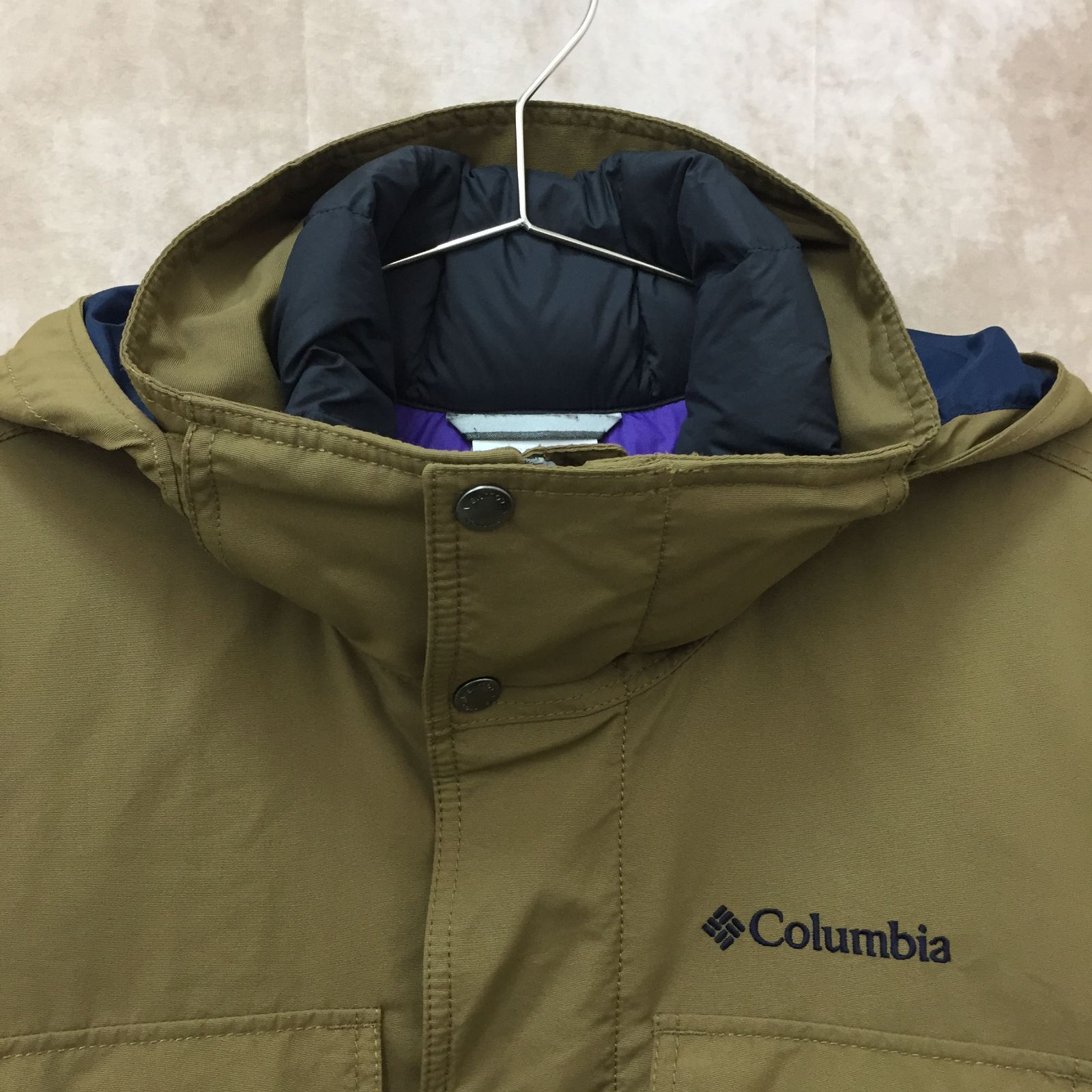 Columbia コロンビア マウンテンパーカー インナーダウン付き Sサイズ 