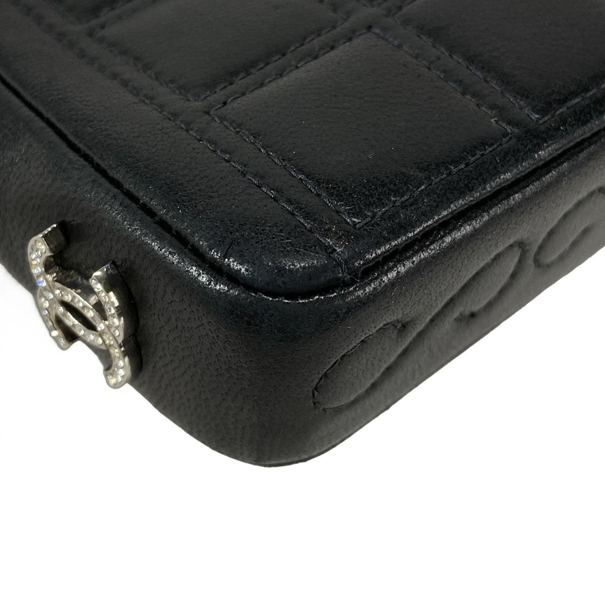 チェーンショルダー|シルバー金具|ミニバッグ