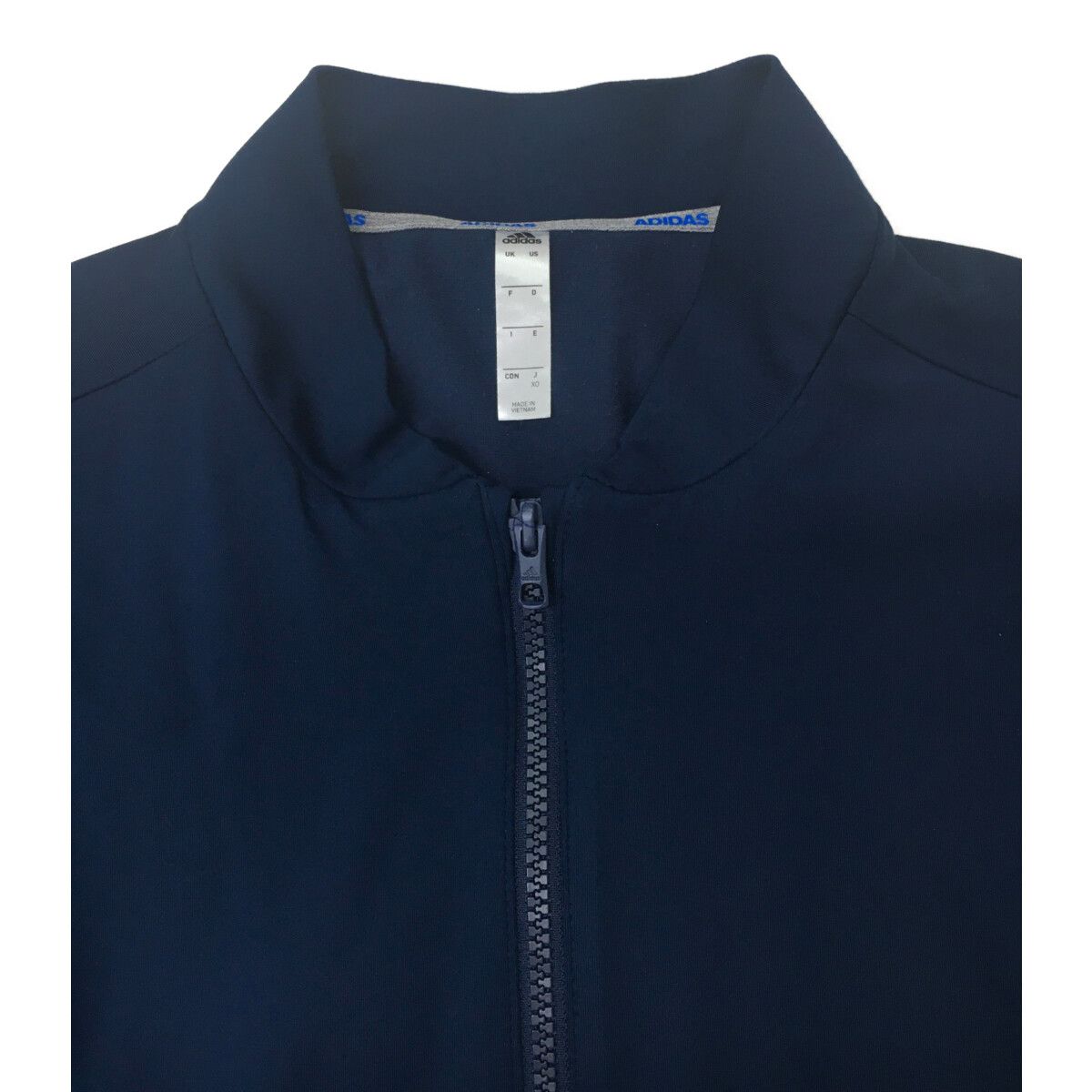 中古 メンズ アディダスゴルフ adidas GOLF ブルゾン XO 紺 裏微起毛 裏地付き 大きいサイズ