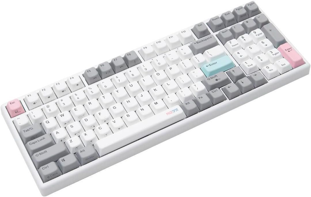 NiZ 【X99-3M】 ワイヤレスキーボード 静電容量無接点 99キー Amazon