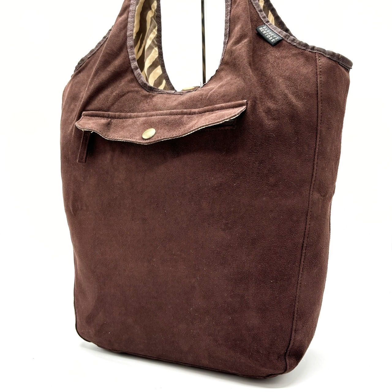 【ACATE】美品 本革 ハンドバッグ トートバッグ バーニーズニューヨーク ACATE 】美品 本革 トートバッグ バーニーズニューヨーク