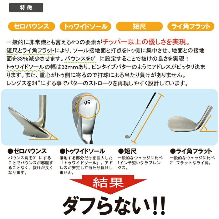Lynx リンクス Zero magic ゼロマジック ウェッジ スチールシャフト