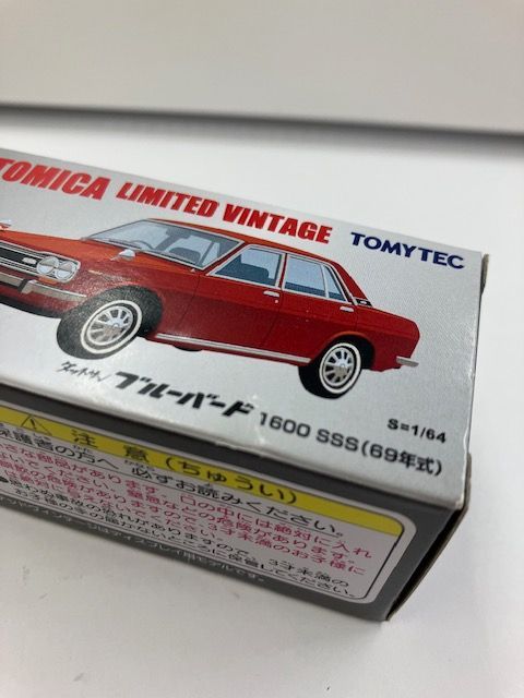 トミカリミテッドヴィンテージ　ダットサン　ブルーバードラリー1600 SSS トミカ リミテッドヴィンテージ ダットサン ブルーバード 1600 SSS (69