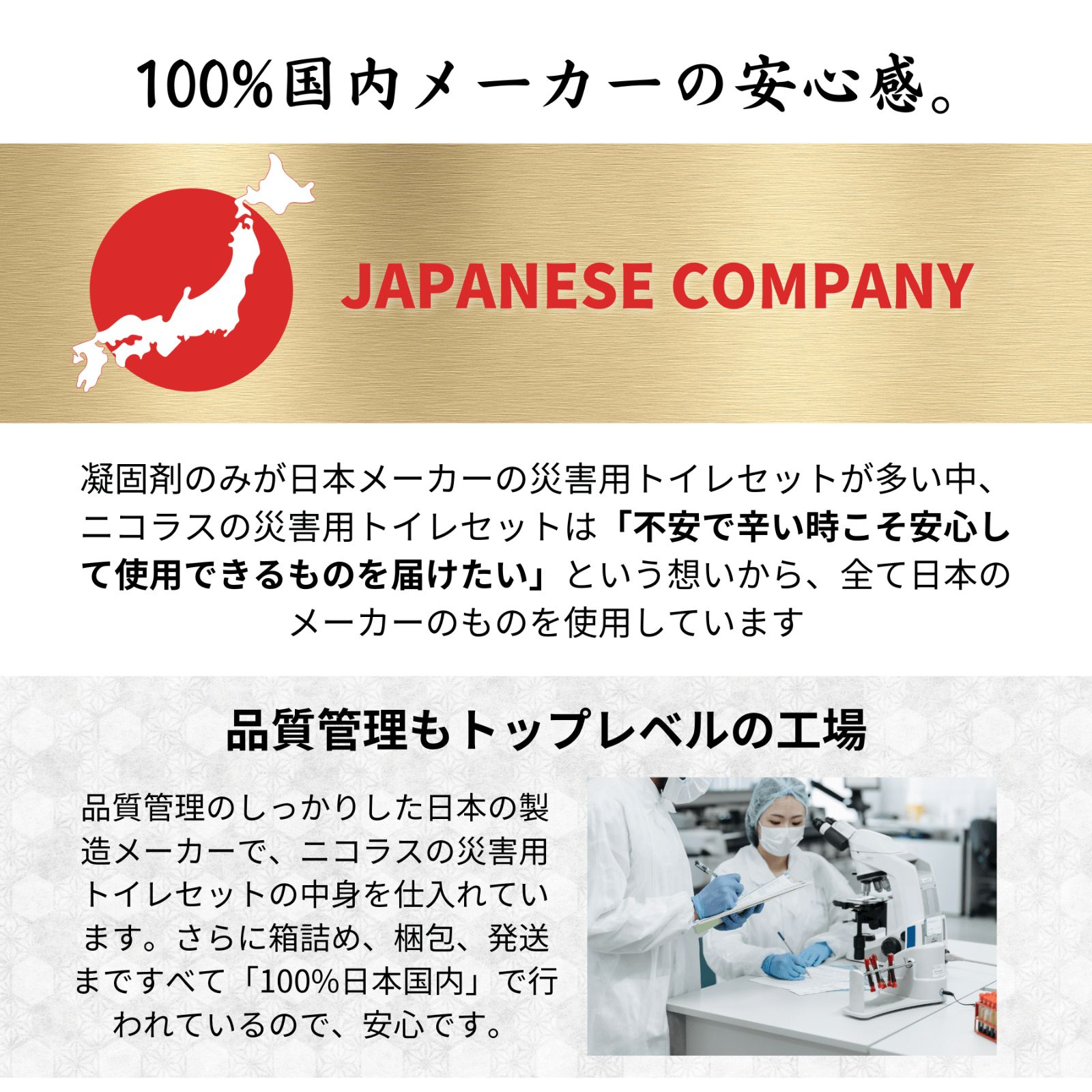 ニコラス 災害用トイレセット200回分