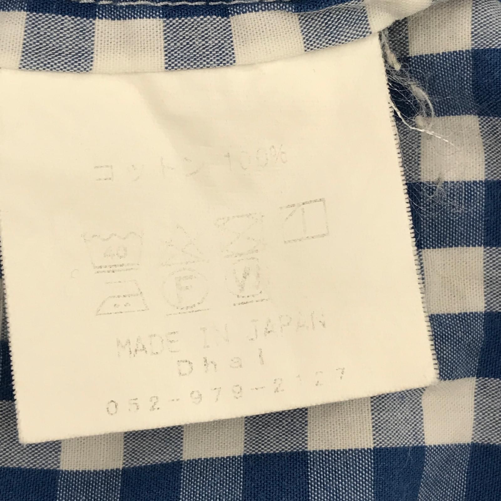 美品 dhal チェックシャツ ダル 美品 dhal チェックシャツ ダル Dhal ダル ギンガムチェック プル