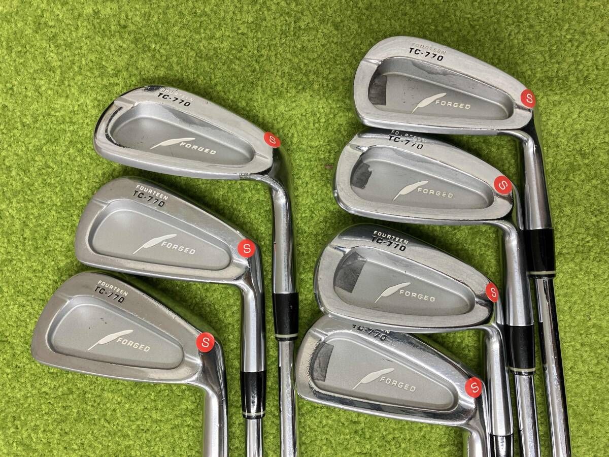 FOURTEEN TC‐770 FORGED N.S.PRO950GH フレックスS 4-9,P 7本セット
