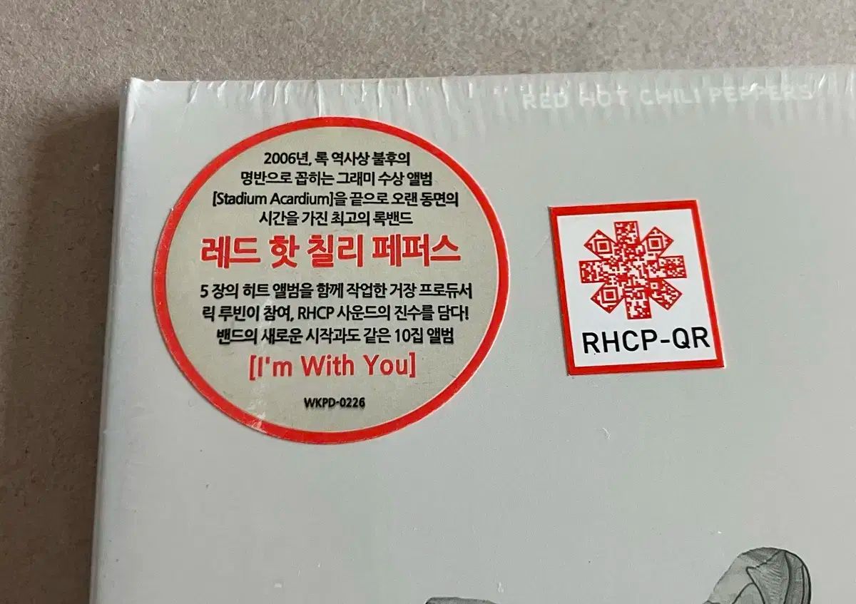 レッド ホット チリ ペッパーズ I m with You 10 家 未開封 CD
