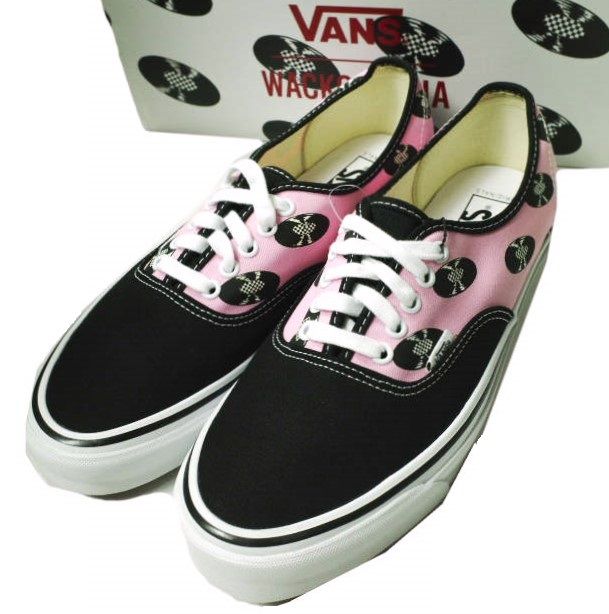 WACKO MARIA x VANS VAULT スニーカー ブラック×ピンク