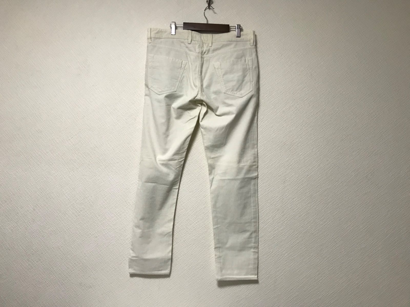 正規品　WHITE SIVIGLIA ホワイト シヴィリア チノパンツ メンズ 本物シヴィリアWHITE SIVIGLIAコットンコーデュロイチノパンツ