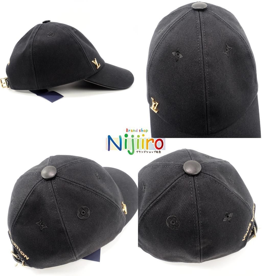 【ほぼ新品】ルイヴィトン カレ LV アイコニック キャップ　帽子 1662 ほぼ新品】ルイヴィトン カレ LV アイコニック キャップ 帽子