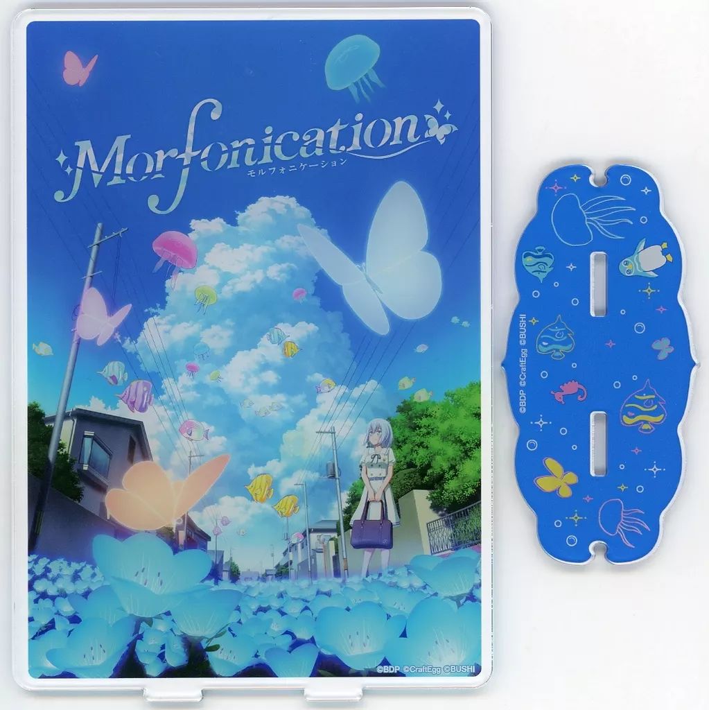 ●バンドリ プレートアクリルスタンド アクスタ Morfonication 2点 ○バンドリ プレートアクリルスタンド アクスタ Morfonication 2