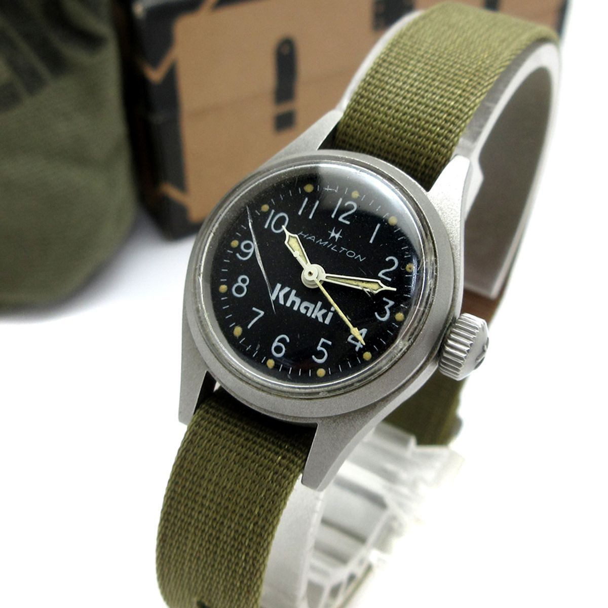 ハミルトン　カーキ　オートマチック ハミルトン KHAKI カーキ オートマチック デイト ミリタリー