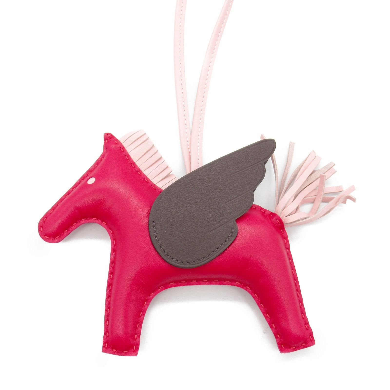 エルメス HERMES チャーム ロデオペガサスPM フランボワーズ ローズ