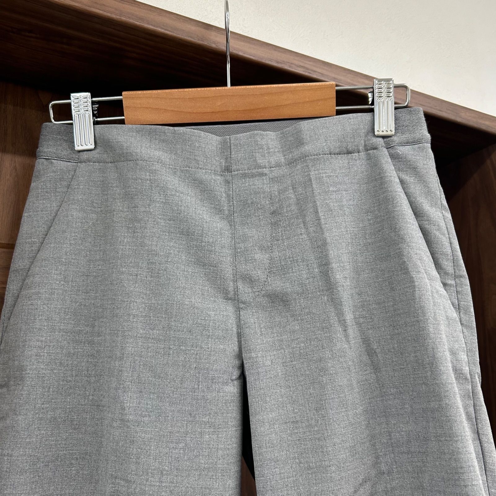 UNIQLOスマートスタイルアンクルパンツ（グレー）S - メルカリ