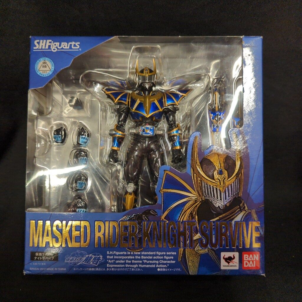 バンダイ S.H.Figuarts 仮面ライダー龍騎 仮面ライダーナイト サバイブ 