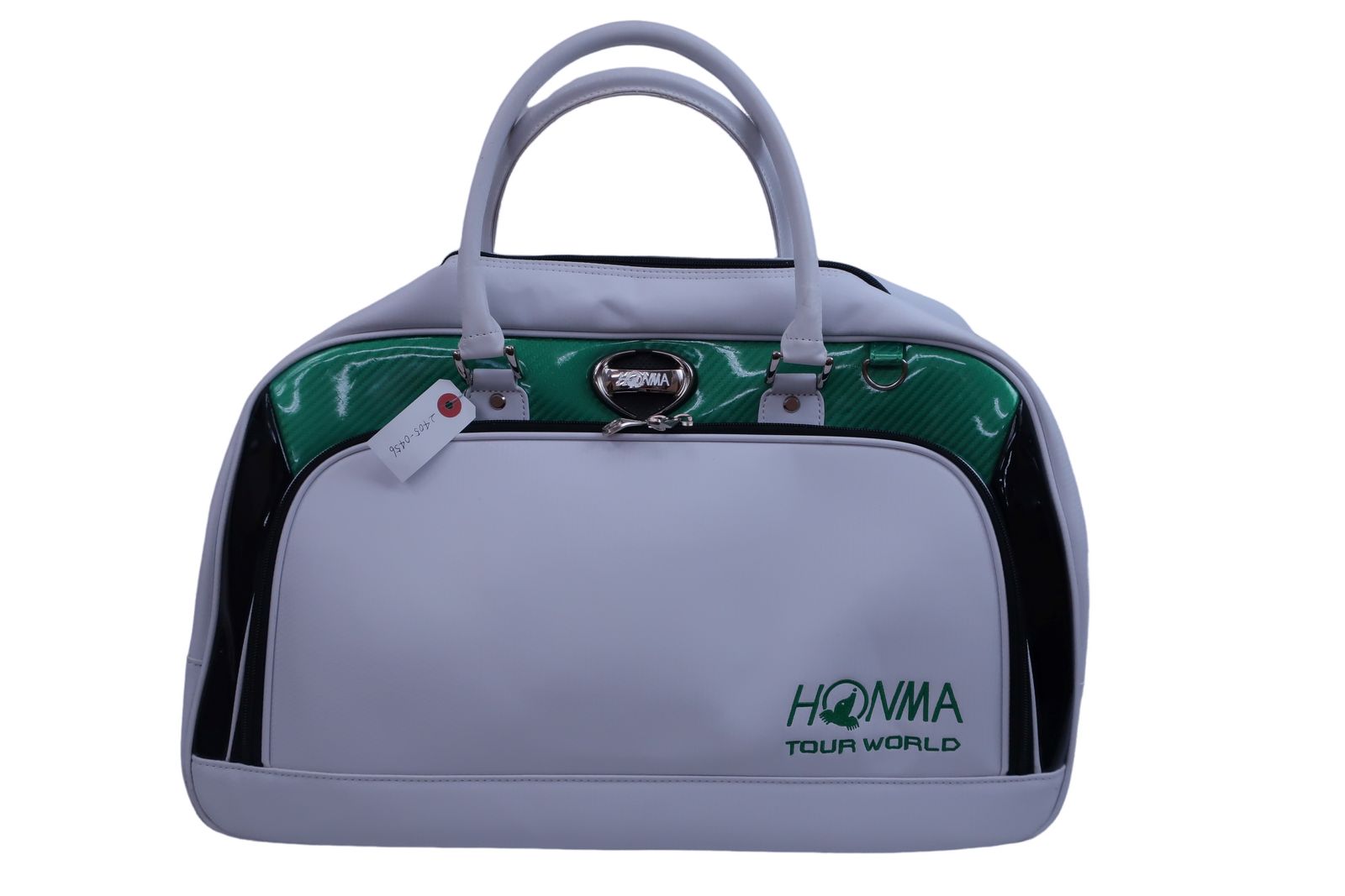 【美品】HONMA GOLF(本間ゴルフ) ボストンバッグ 白 フリーサイズ ゴルフ用品 2405-0456