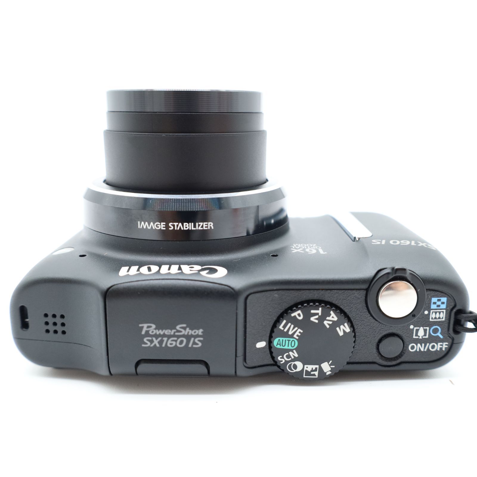 ≪美品≫ Canon PowerShot SX160 IS ボディ ブラック #20250519-1806 