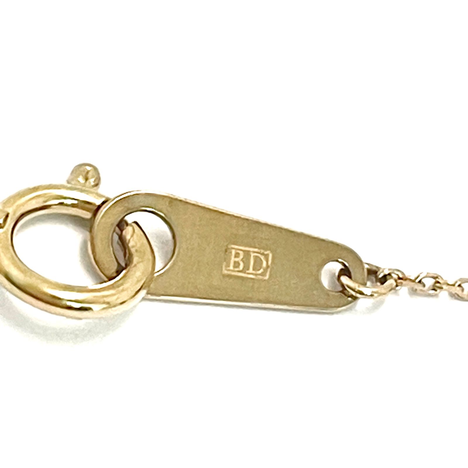 KASHIKEY / カシケイ ペアシェイプ ダイヤネックレス K18BG 0.18ct