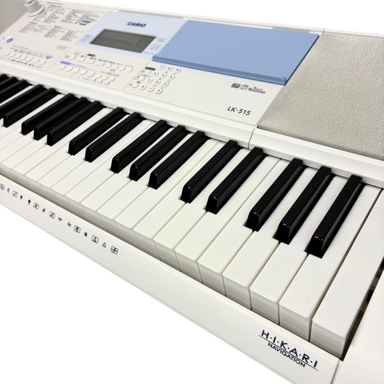 CASIO 光ナビゲーションキーボード LK515 カシオ 61鍵盤 - メルカリ