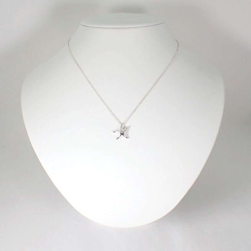 ティファニー 925 スターフィッシュ ペンダント/ネックレス//g483-36  