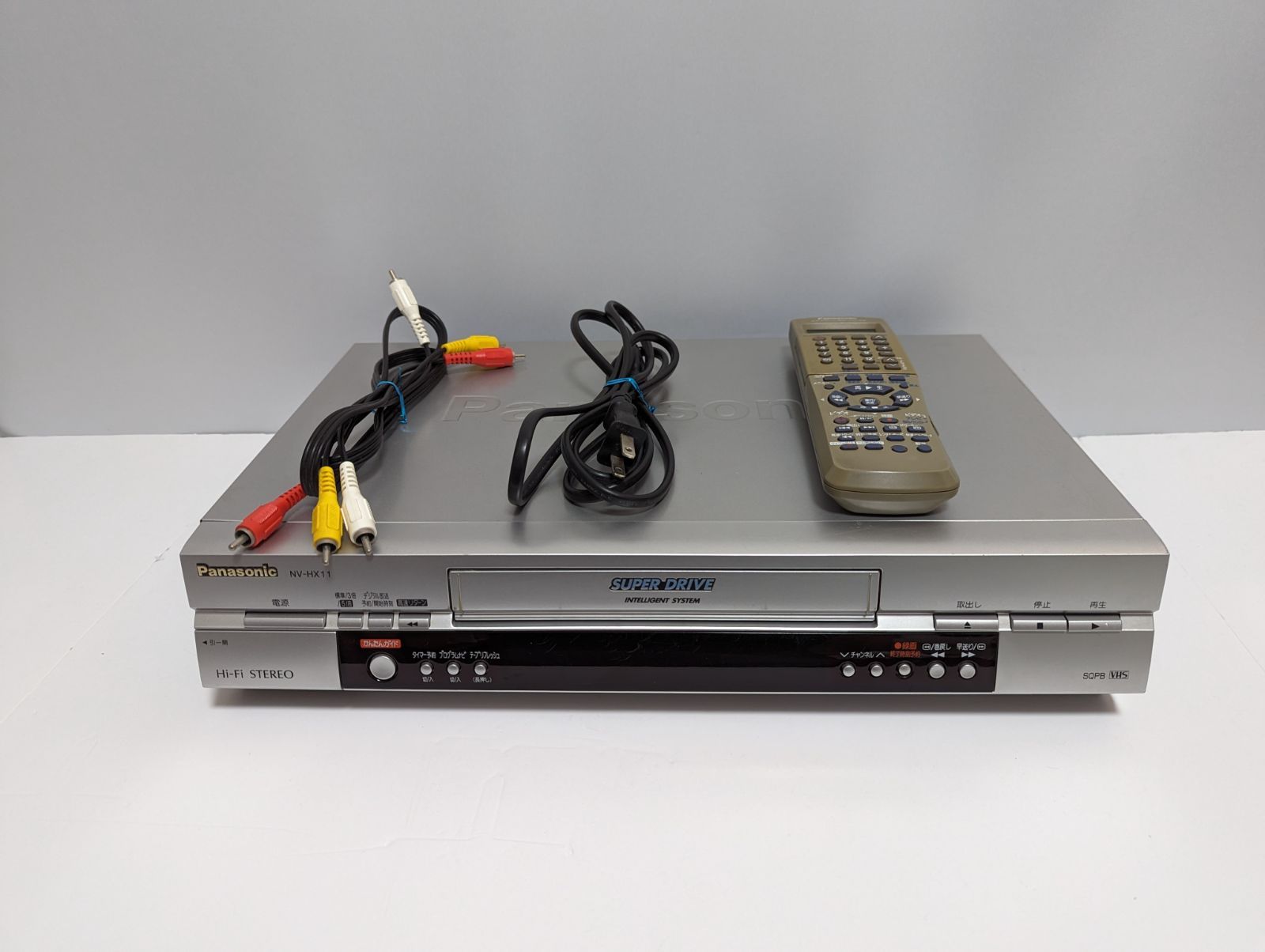 ✨美品✨パナソニック VHS ビデオデッキ NV-HX11 - メルカリ