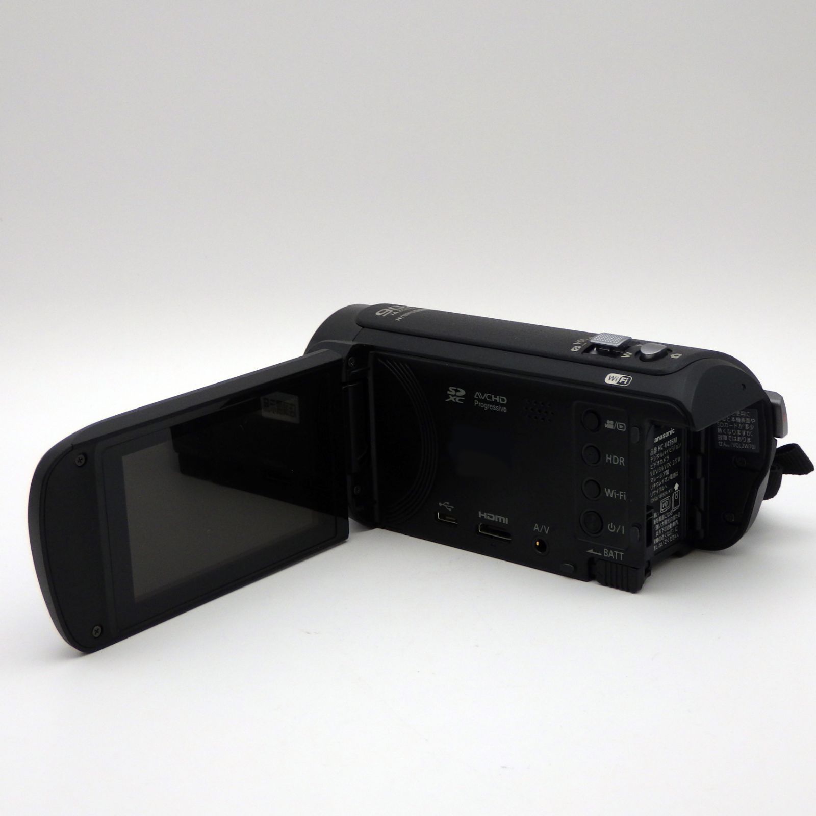 未使用品 Panasonic HC-V495M ビデオカメラ ブラック パナソニック HC-V495M-K [ブラック] 価格比較 - 価格.com