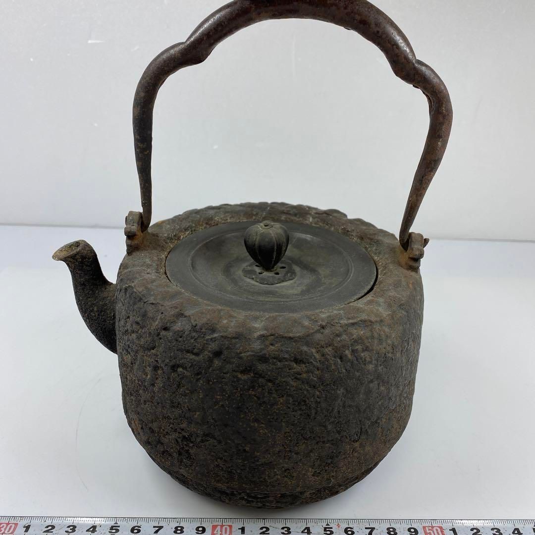 龍文堂 鉄瓶 1865g 東里6-1130