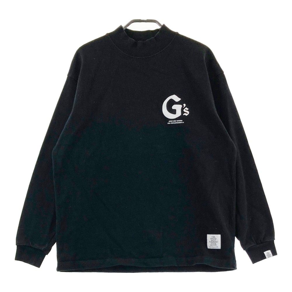 GOLD GOLF ROCKERS モックネックT XL ブラック サイズ：M GOOLD GOLF ROCKERS ゴールドゴルフロッカーズ モック