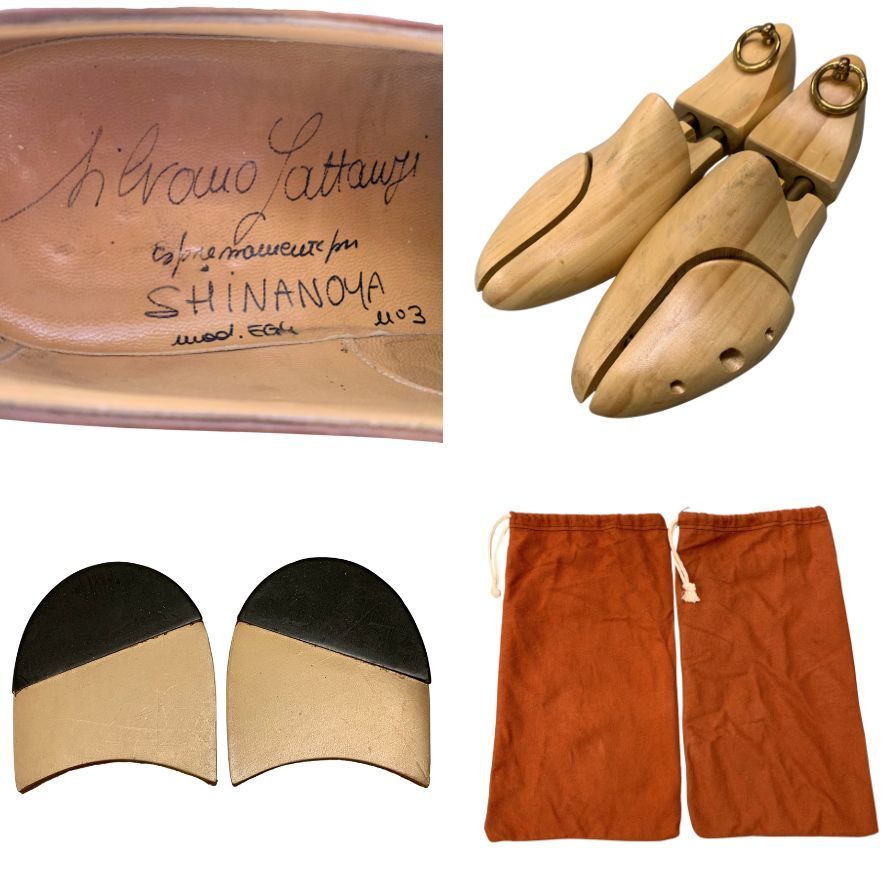 シルヴァノ ラッタンジ 信濃屋別注 キャップトゥ サイズ5.5【LA