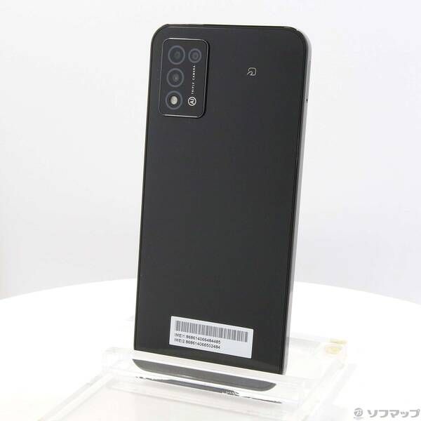 中古品〕 Libero 5G III 64GB ブラック ZESBY3 Y!mobile SIMフリー