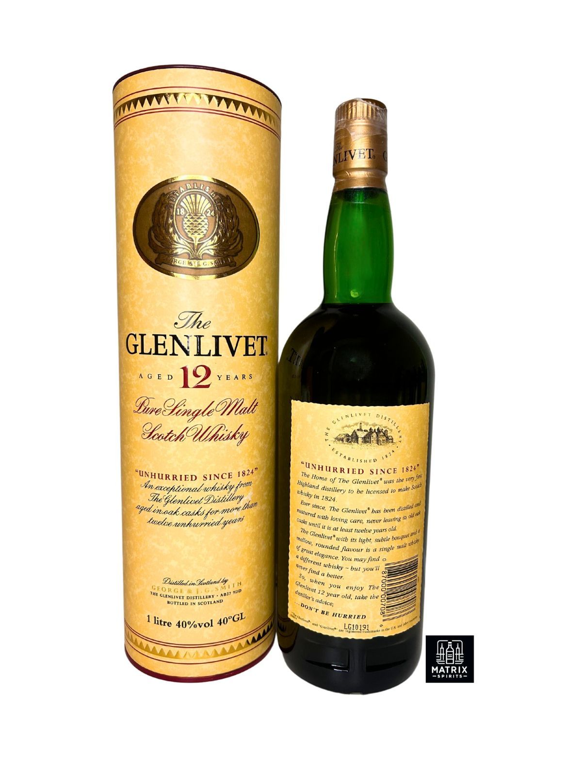 ザ・グレンリベット 12年 1L シングルモルト スコッチウイスキー