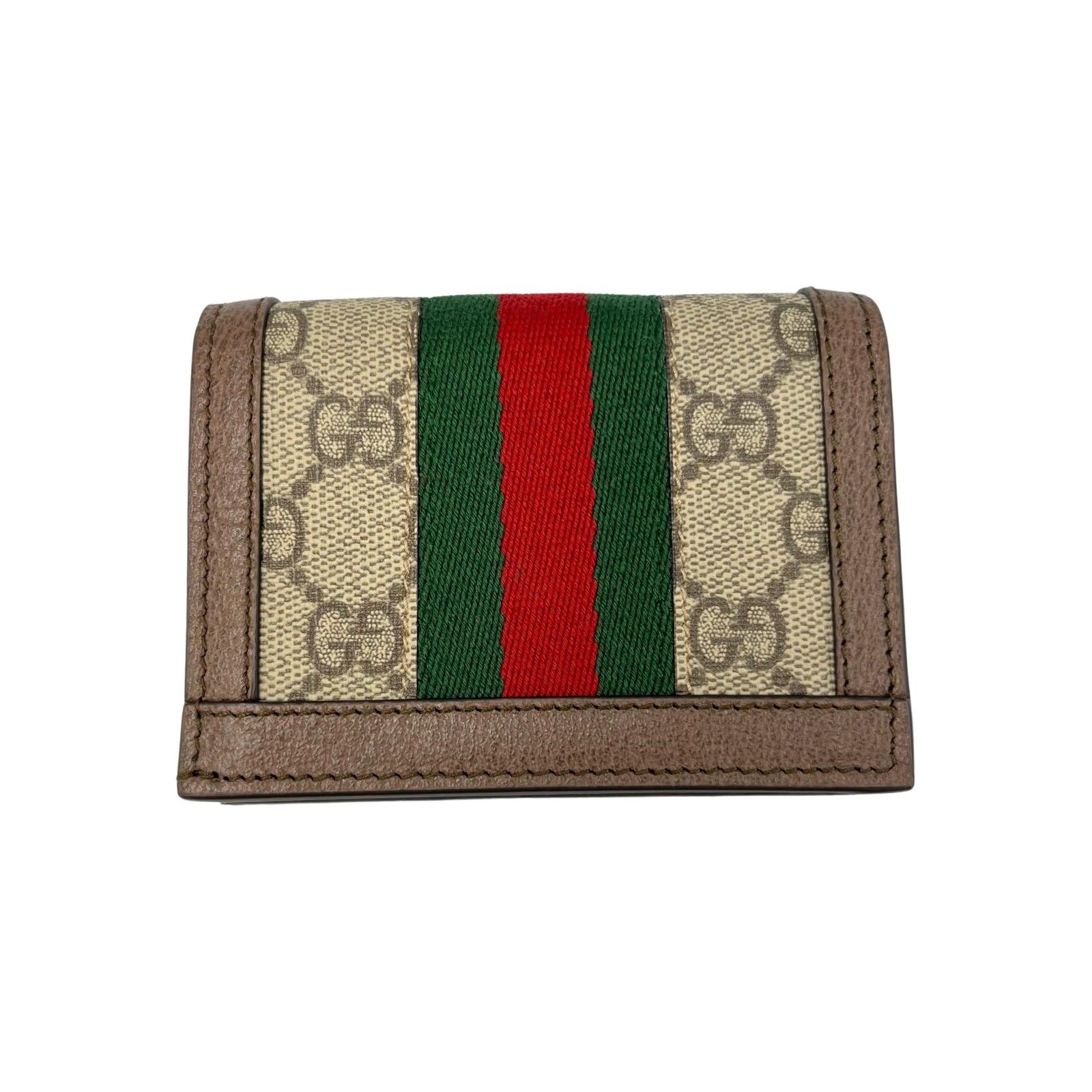 【✨完美品✨】GUCCI キャンバス 二つ折り財布　オフィディア　GGスプリーム ✨完美品✨】GUCCI キャンバス 二つ折り財布 オフィディア GG