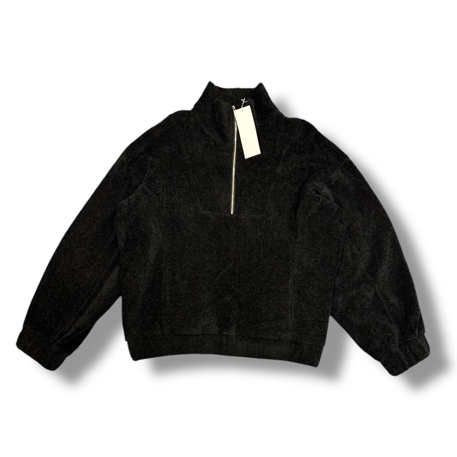 参考上代35200円 未使用品 my beautiful landlet ハーフジップパイル 