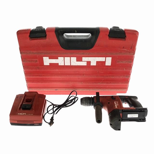 ☆中古品☆HILTI ヒルティ 36V 充電式ロータリーハンマドリル TE6-A 充電器付き 穴あけ 破砕 ハンマードリル 98527 - メルカリ