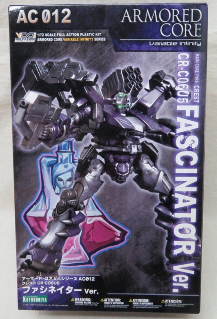 コトブキヤ アーマード・コア V.I.シリーズ クレスト CR-C06U5 ファシネイターVer AC012