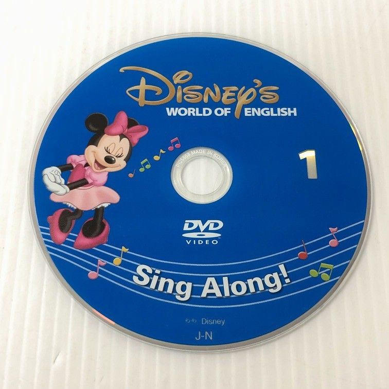 2018年 シングアロング　新子役DVD　CD・DVD未開封多数　205226 シングアロング 新子役DVD ディズニー英語システム DWE 606226