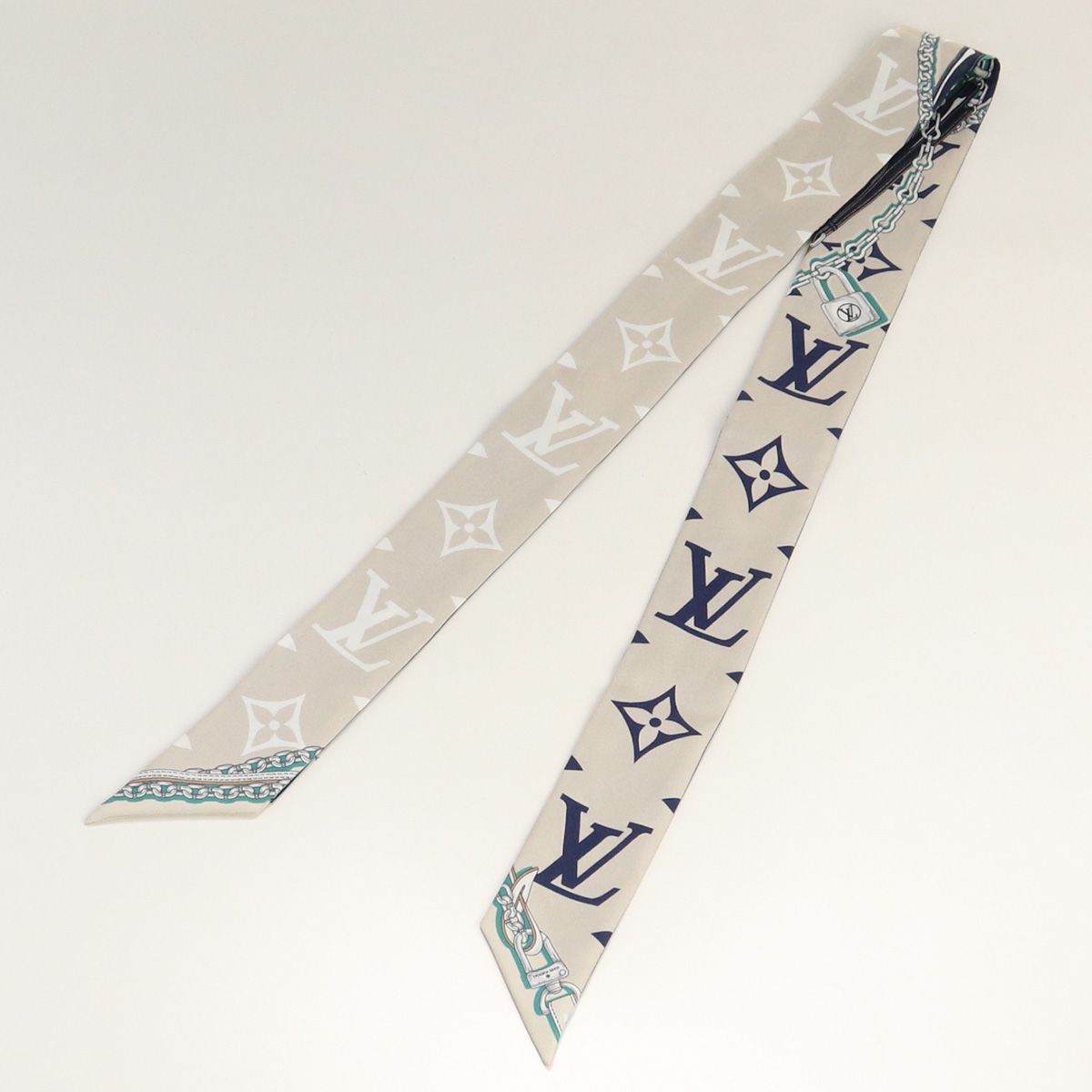 美品✨ルイヴィトン　シルク　スカーフ　バンドーBB アルテイメット　M77777 LOUIS VUITTON - LOUIS VUITTON バンドーBB アルティメット シルク