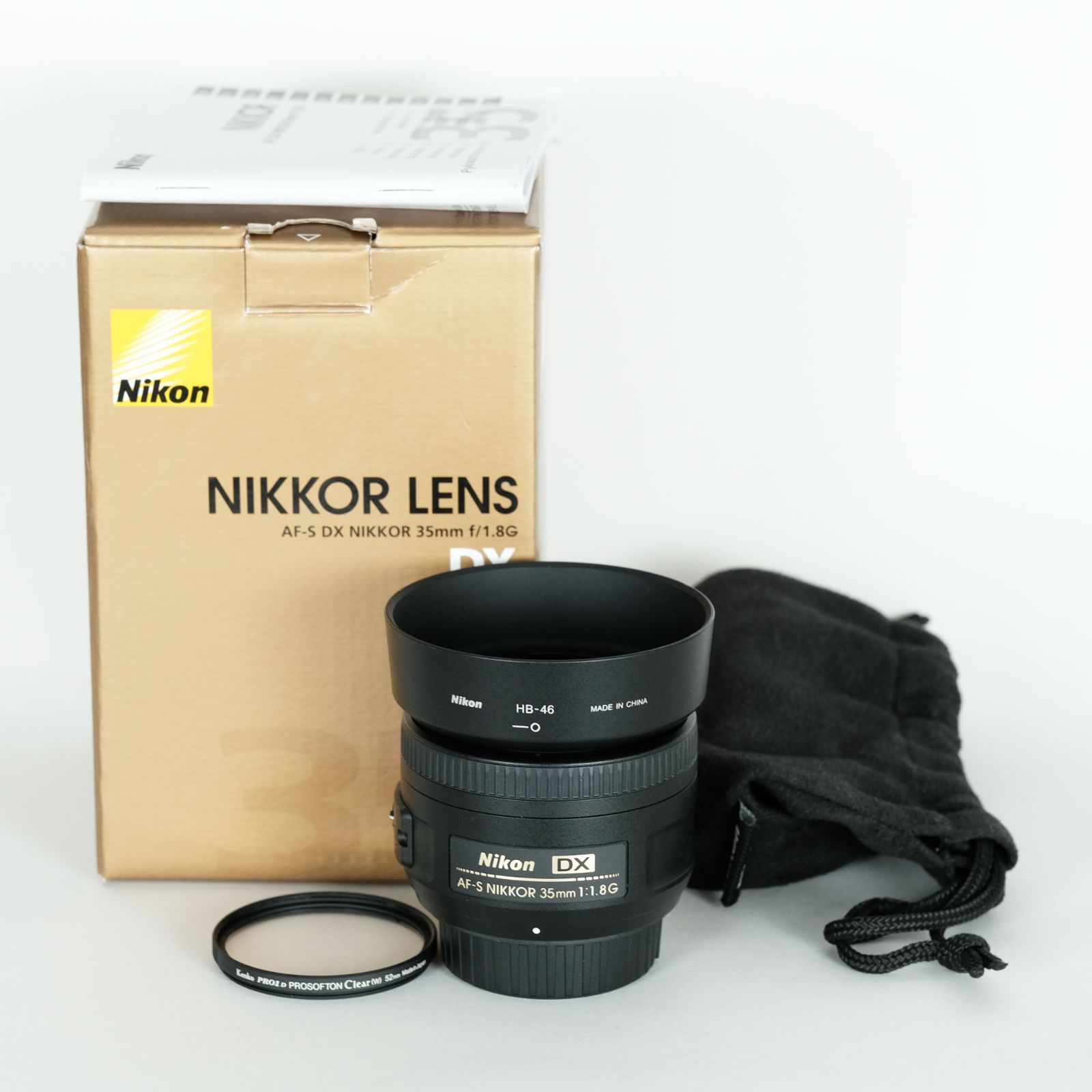 美品｜ソフトフィルター付] Nikon AF-S NIKKOR 35mm f/1.8G ED