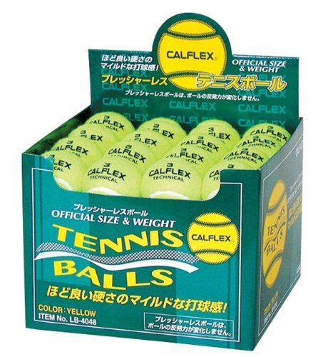 サクライ貿易 SAKURAI CALFLEX カルフレックス テニス 硬式 ボール 48球入り LB-4048