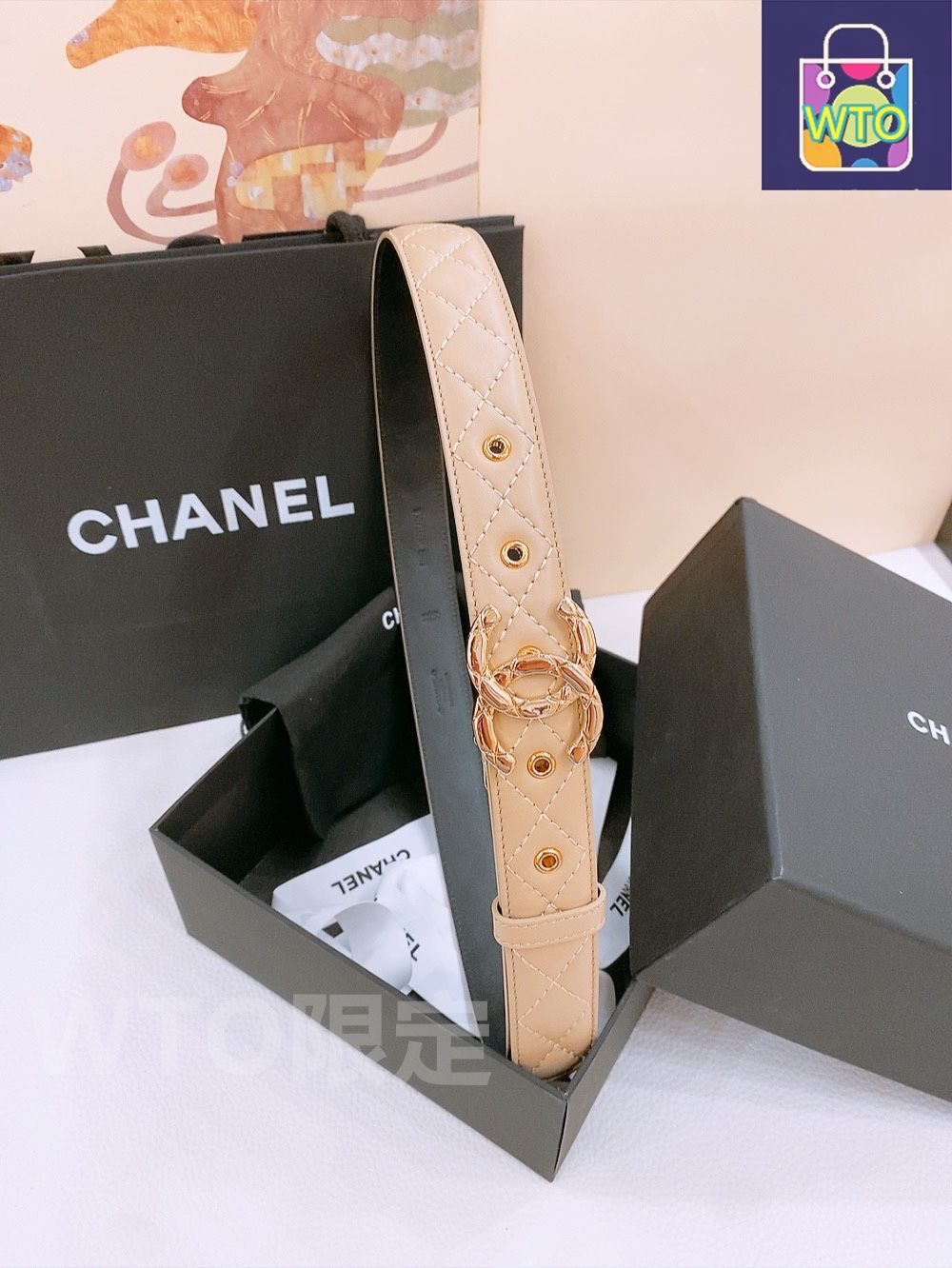 新品未使用　シャネルCHANEL ルーブベルト　メティエダール　ベルト 1973454668.jpg?1691411254